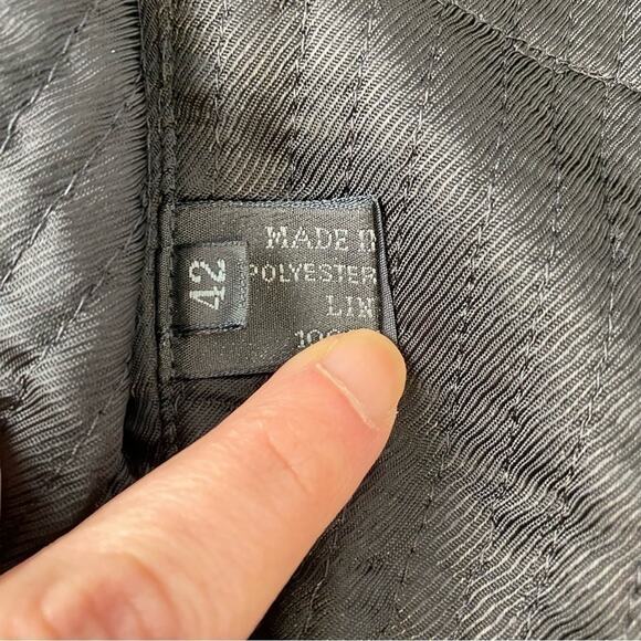 Archival PRADA Black Skirt Suit IT 42 US 6 - 90s Minimalist Office Sire Set - Picture 14 of 15